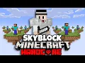 100 Players Simulate Minecraft s Deadliest Skyblock Tournament