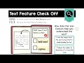 Text Feature Test
