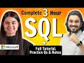 SQL - Complete Course in 3 Hours SQL One Shot using MySQL