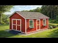 DIY 16x20 Gable Shed Plans