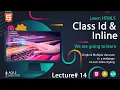 HTML Class Id and Inline Basic to Advanced Course Lecture 14