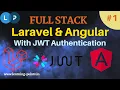 Full Stack Application with Laravel and Angular Install and Setup Project Learning Points