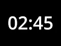 2 MINUTE 45 SECOND TIMER - No Sound