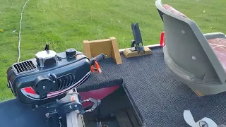 Coleman Crawdad Hangkai 3 5hp Build