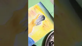 Easy painting for beginners/  poster colour painting idea #drawingidea #easy painting #shorts #art