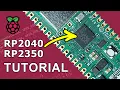 Starting with RP2040 RP2350 PICO - Programming Tutorial for Beginners StepByStep CircuitPython
