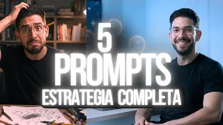 Construye toda tu Estrategia de Marketing con IA usando estos 5 Prompts de Claude