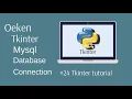 How to connect to MySQL Database in Tkinter Part-24