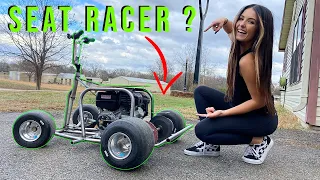 Build Test Drive a Seat Racer Bar Stool Cart