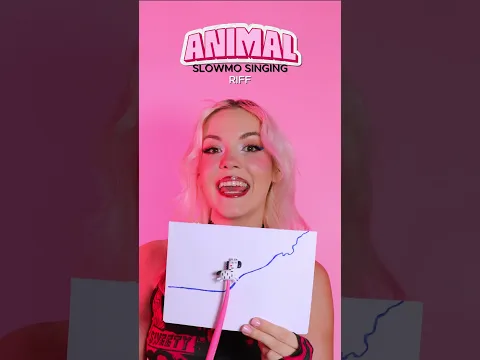 Slowmo Singing KATSEYE - ANIMAL | Lara's Riff