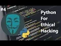 Coding - tcp Port Scanner Offensive Python Tutorial 4