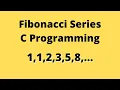 Fibonacci Series using Array in C Programming