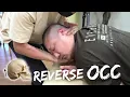 ASMR chiro cracking A reverse occipital lift with a pleasant sense of release