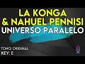 La Konga & Nahuel Pennisi - Universo Paralelo - Karaoke Instrumental