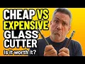 Cheap vs Professional Glass Cutter Challange - Is It Worth The Money thisisbig-o