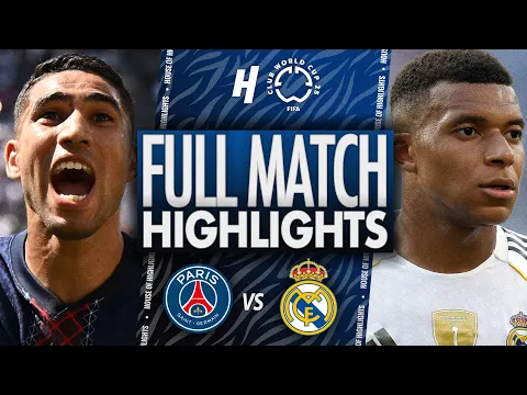 Video Thumbnail: PSG vs Real Madrid - FULL Match Highlights & Goals | 2025 FIFA Club World Cup Semifinals ⚽🔥