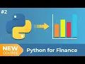 Python For Finance Stock Prediction Data Analytics Machine Learning Part 2