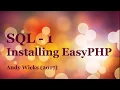 Installing EasyPHP