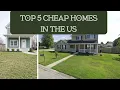 Top 5 CHEAP HOMES in the US I Zillow Report Highlights