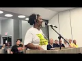 Wilhelmina Jackson speaks on data center zoning ordinance at Canton OH City Council 2026