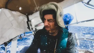 Taking on WAVES! Sailing AGAINST the Current | BOAB 189