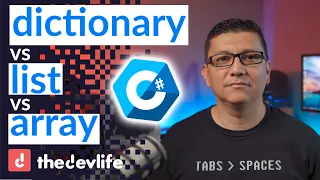 Array vs Dictionary vs List - Which C Collection Should You Pick