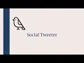 Social Tweeter - Shell Hacks 2020 Final Submission Demo