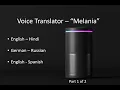 Multilingual Voice Translator in Python Jarvis Voice Assistant Series Part