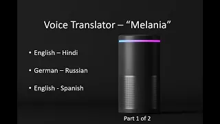 Multilingual Voice Translator in Python Jarvis Voice Assistant Series Part