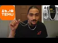 Temu 5 Stainless Cuban Chain and Bracelet Review
