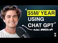 23 Year Old App Store MILLIONAIRE Used Chat GPT to Get Rich How you can too Blake Anderson