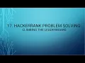 17 HackerRank Problem Solving Climbing the Leaderboard