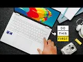 Have a New Laptop Do this FIRST