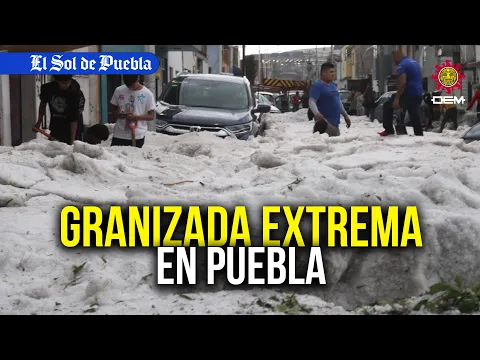 Download MP3 Cubierta de hielo, la peor granizada en los últimos años en Puebla