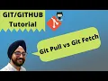 29 Git Fetch vs Git Pull Difference between Git Fetch and Git Pull Git tutorial for beginner