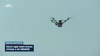 Uso de drones cresce no Brasil e amplia debate sobre regulamentação
