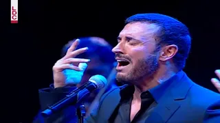 كاظم الساهر   الحب المستحيل     اداء خيالي   مهرجان بيت الدين      دندنها
