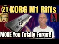 Lagu 21 MEER Korg M1-riffs die je meteen herkent (maar waarvan je vergeten was dat ze bestonden!)
