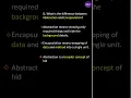 What is the difference between Abstraction and Encapsulation