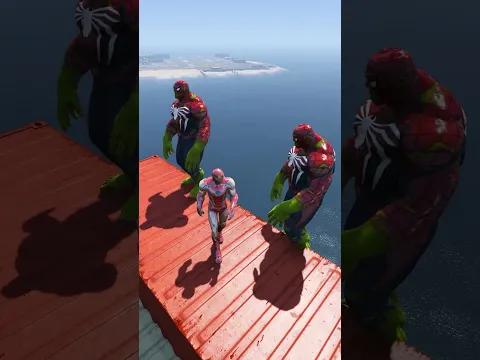 GTA 5 Epic Water Iron Man Ragdolls Ep 1