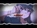 VIRGINITY SYNDROME (Katarenai Nemurenai) // edit audio