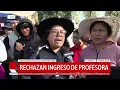 Lagu Padres cierran un colegio en protesta contra una profesora