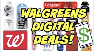 EASY DIGITAL ONLY WALGREENS DEALS THRU