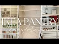 NEW IKEA PANTRY TRANSFORMATION IKEA PAX SYSTEM - EXTREME MAKEOVER