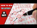 HOW TO WIN THE LOTTERY new Best Strategies