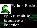 Python Basics Enumerate