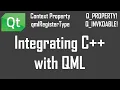 Integrating C with QML