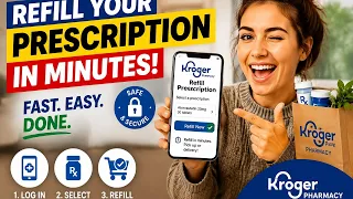 How to refill a prescription online at Kroger Pharmacy