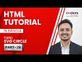 HTML Bangla Tutorial HTML5 Bangla Tutorial SVG Circle