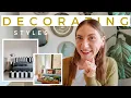 How to find your interior design style Deep dive decor styles with me